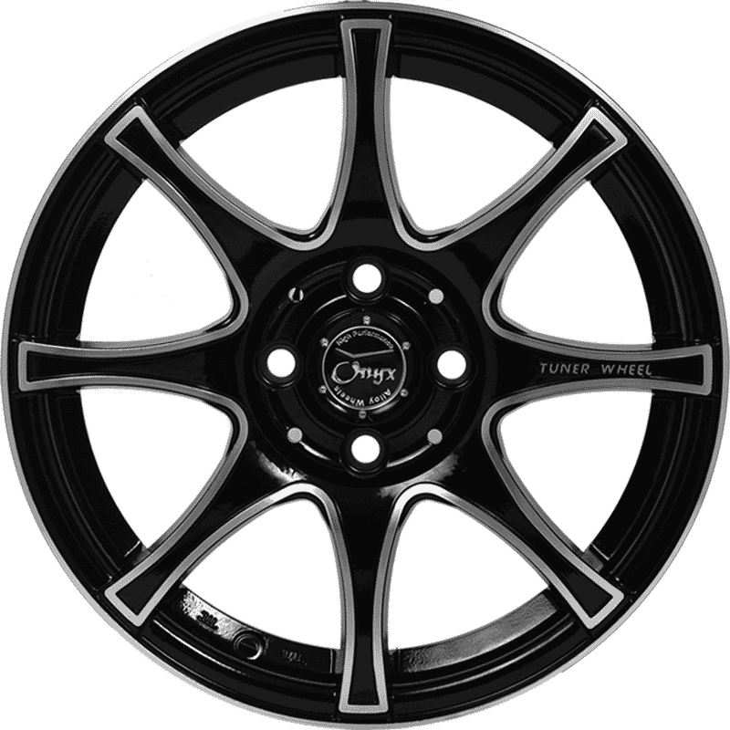 15 Quot Onyx 470 Black Glossy Amp Polished Metal